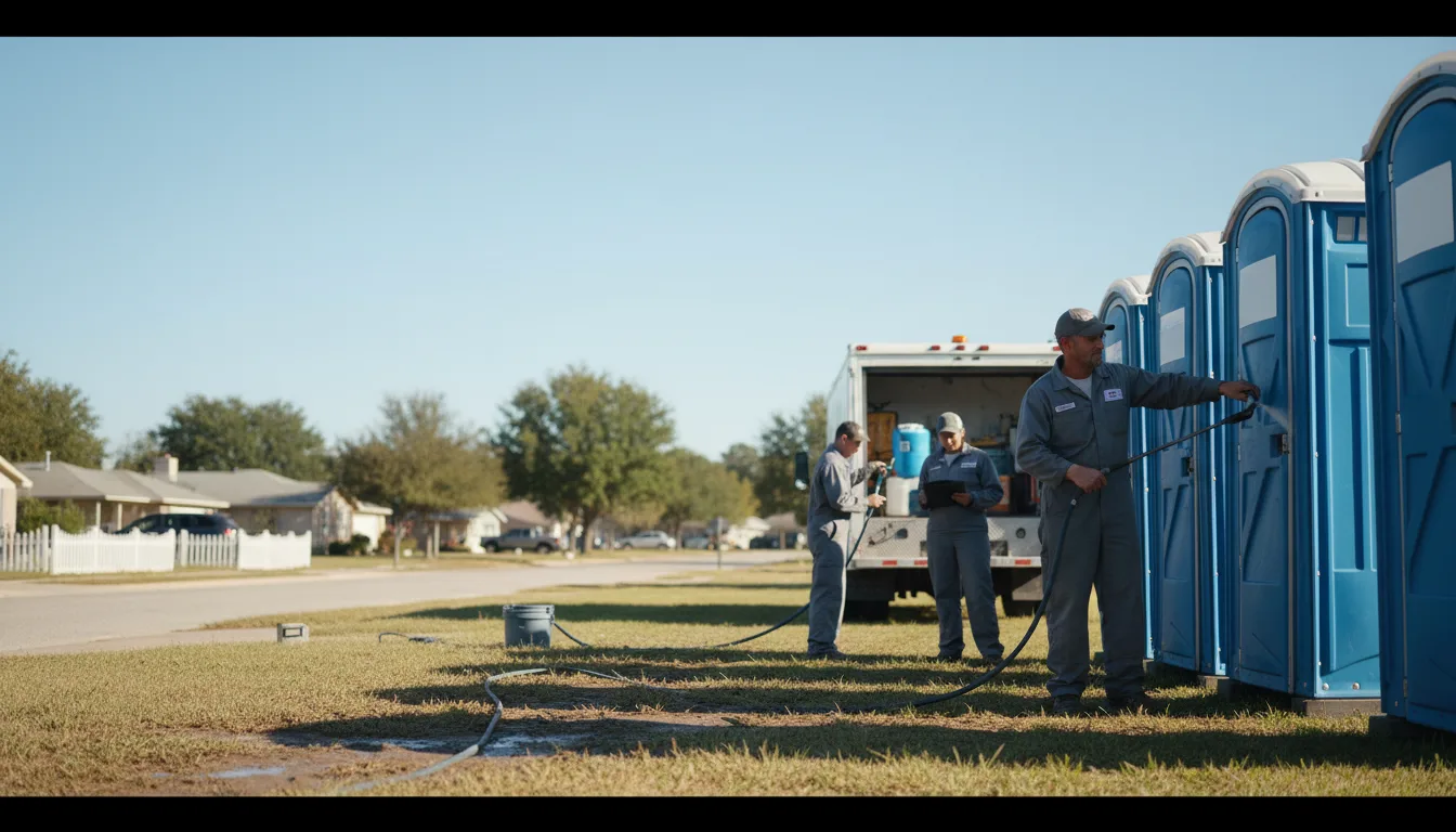 Long-Term Portable Toilet Rental in San Angelo, TX near me